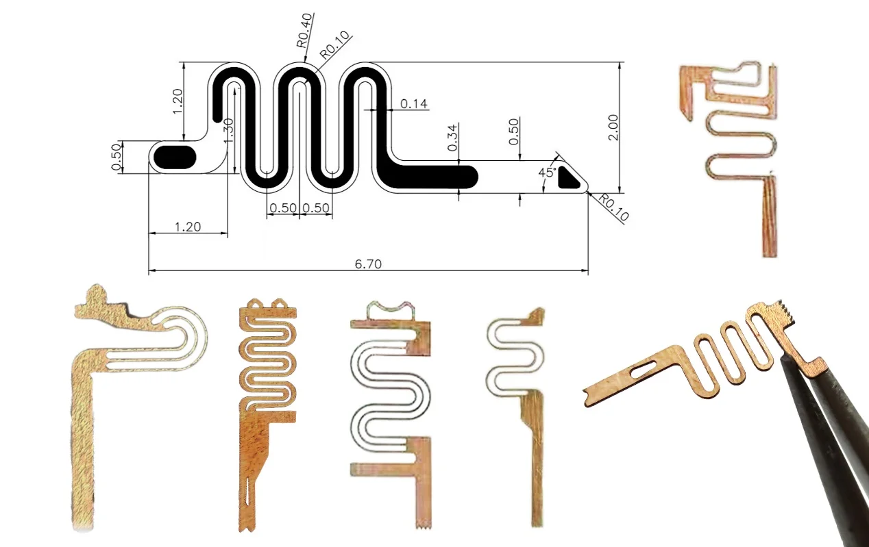Beryllium copper probes | Semiconductor, FPC, and medical electronics micro-contact testing