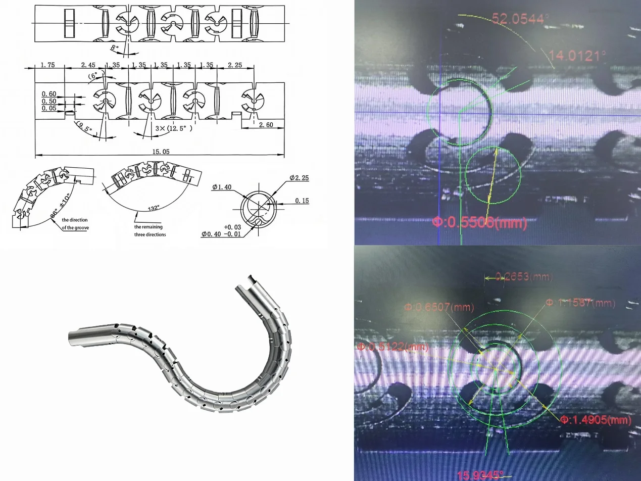 Disposable bidirectional bending section | Endoscope distal steering assembly